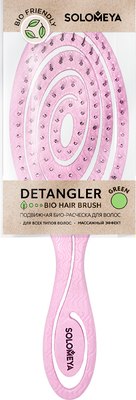 Расческа Solomeya Detangling Bio Hair Brush / 14-2047 (светло-розовый)