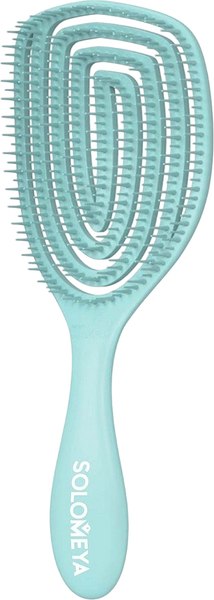 Расческа-массажер Solomeya Wet Detangler Brush Oval Jasmine / 14-2032 (c ароматом жасмина)