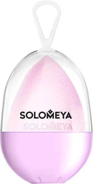 Спонж для макияжа Solomeya Flat End blending / 06-947 (лиловый)