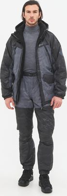 Костюм для охоты и рыбалки Huntsman Горка-Люкс -25°C Серый Breathable (р.44-46/170-176)