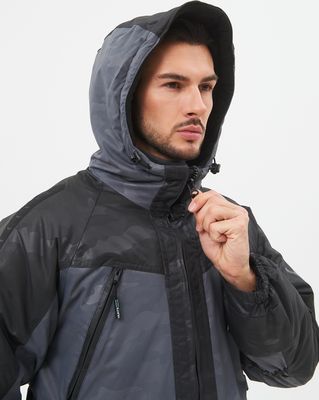 Костюм для охоты и рыбалки Huntsman Горка-Люкс -25°C Серый Breathable (р.56-58/170-176)