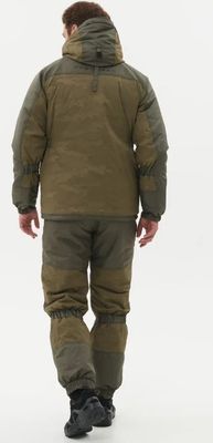 Костюм для охоты и рыбалки Huntsman Горка-Люкс -25°C Хаки Breathable (р.44-46/182-188)