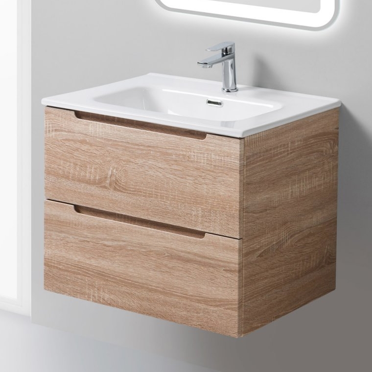 Тумба с умывальником BelBagno ETNA-500-2C-SO-WO + BB500ETL