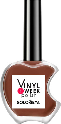 Лак для ногтей Solomeya One Week Vinyl Polish Сappuccino тон 25 (13мл) - 