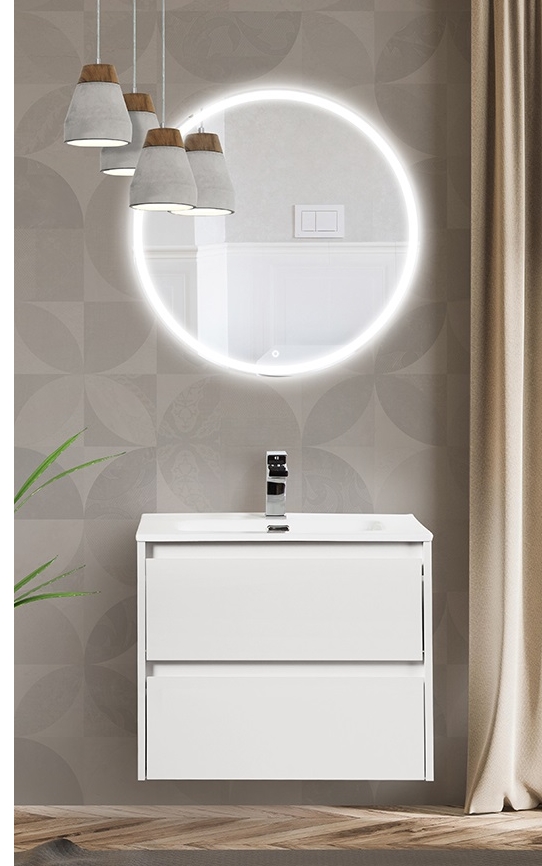 Тумба с умывальником BelBagno Kraft-600-2C-SO-BO + BB600ETL