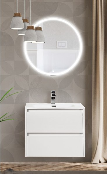 Купить Тумба с умывальником BelBagno Kraft-600-2C-SO-BO + BB600ETL в Бобруйске