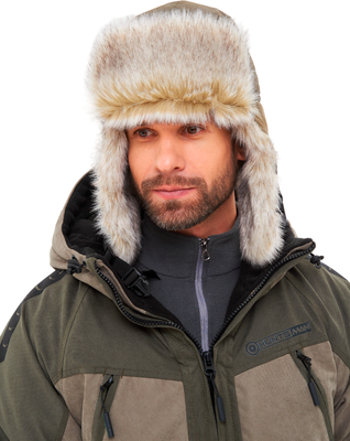 Шапка для охоты и рыбалки Huntsman Горка-Люкс Хаки Breathable (р.58-60) - 