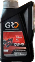 Моторное масло GRO Biker HC 10W40 / 9041190 (1л) - 