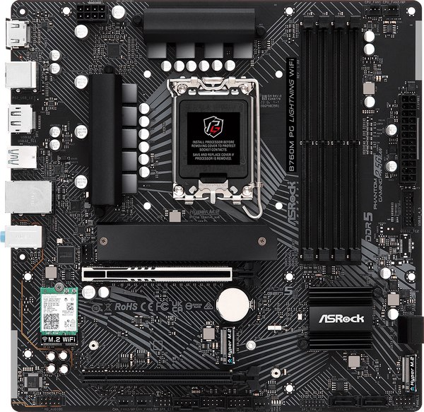 Материнская плата AsRock B760M PG Lightning WiFi