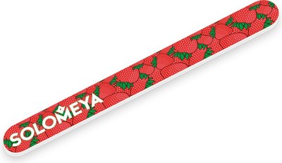 Пилка для ногтей Solomeya Wild strawberry shake Nail File 180/220 / 06-1153