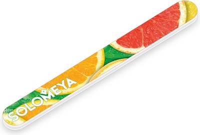 Пилка для ногтей Solomeya Grapefruit Fresh Nail File 180/220 / 06-1152