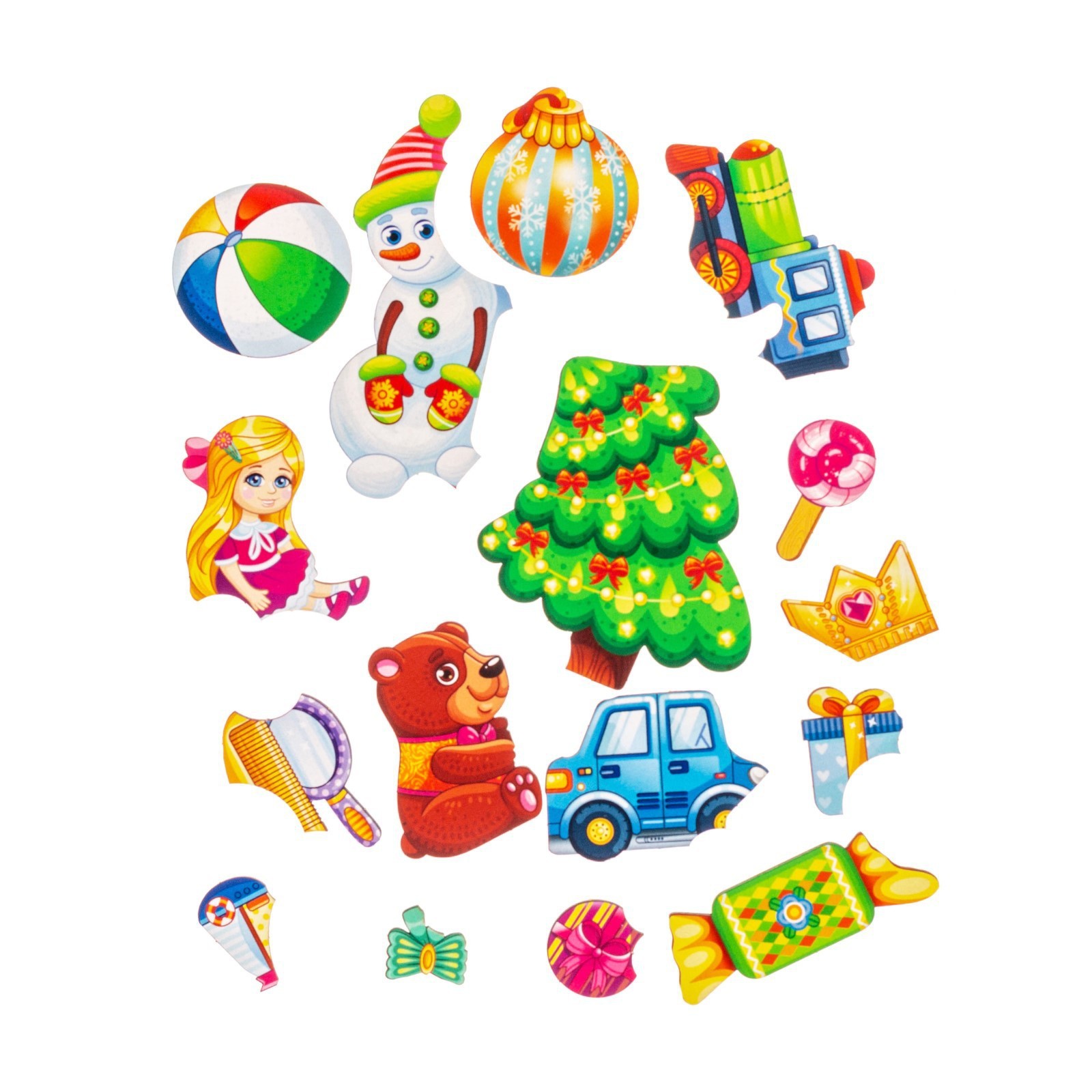 Развивающая игра WoodLand Toys Мешок с подарками. Пазл / 9293897 — фото 5