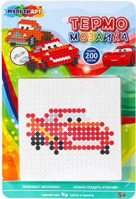 

Развивающая игра, Термомозаика Гоночная машинка / IB400-CAR