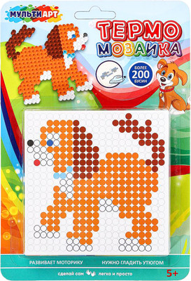 

Развивающая игра, Термомозаика Собака / IB400-DOG