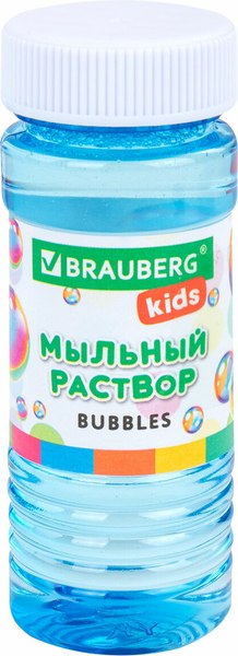 Генератор мыльных пузырей детский Brauberg Бластер / 665146 (56мл)
