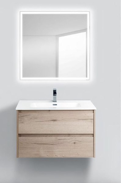 Тумба с умывальником BelBagno Kraft-800-2C-SO-RGB + BB800ETL