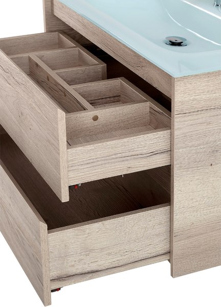 Тумба с умывальником BelBagno Kraft-800-2C-SO-RGB + BB800ETL