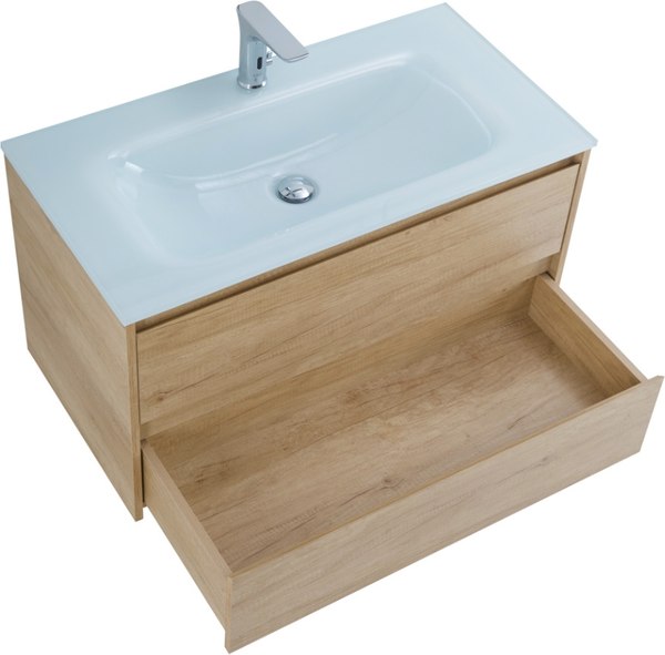 Тумба с умывальником BelBagno Kraft-800-2C-SO-RNN + BB800ETL