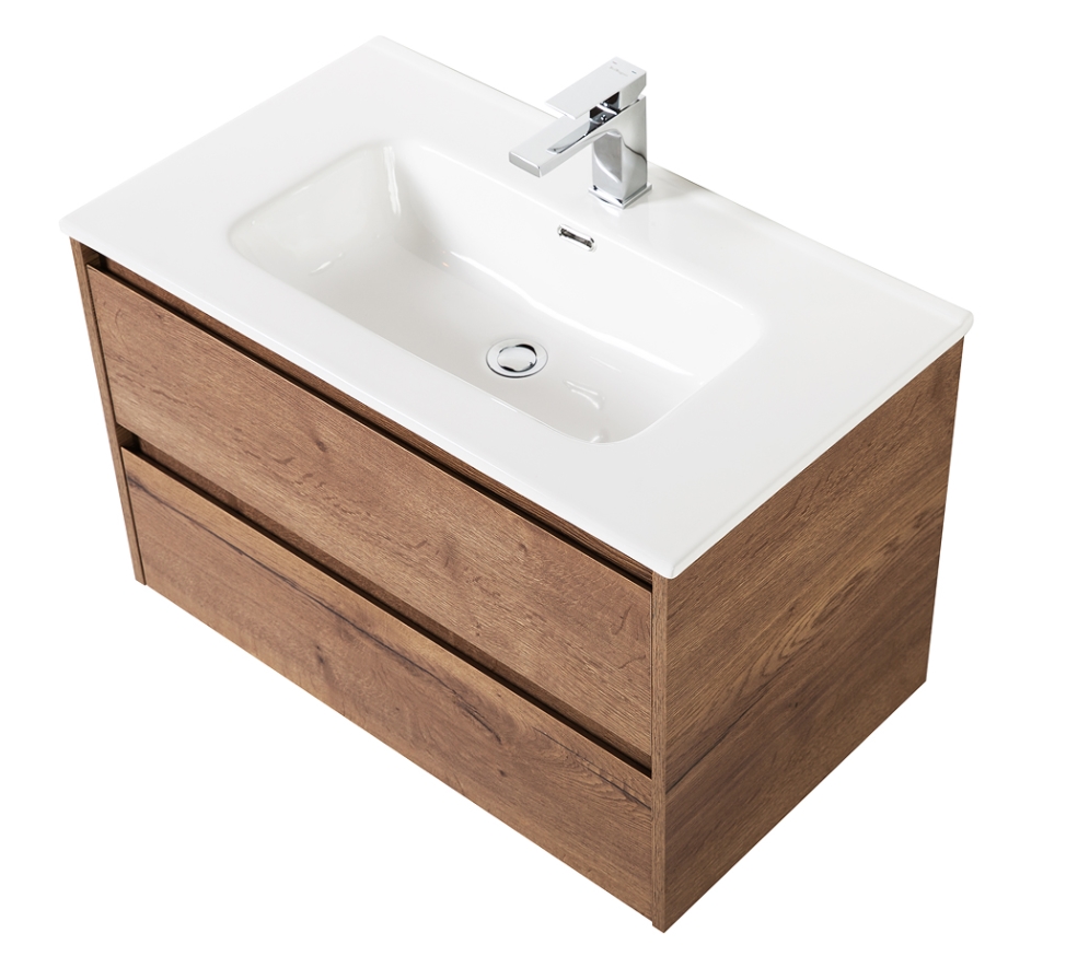 Тумба с умывальником BelBagno Kraft-800-2C-SO-RT + BB800ETL