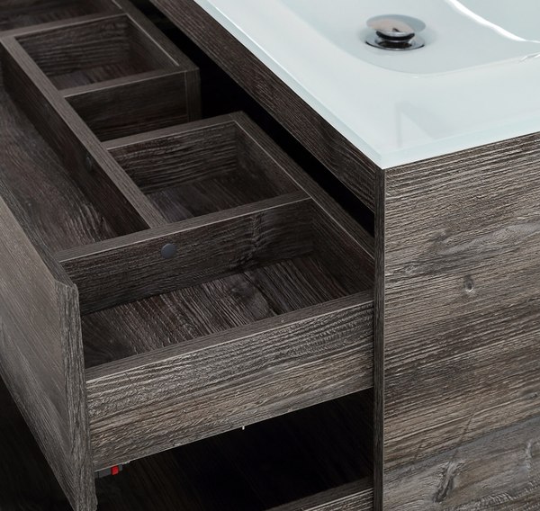 Тумба с умывальником BelBagno Kraft-900-2C-SO-PP + BB900ETL