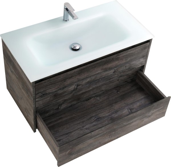 Тумба с умывальником BelBagno Kraft-900-2C-SO-PP + BB900ETL