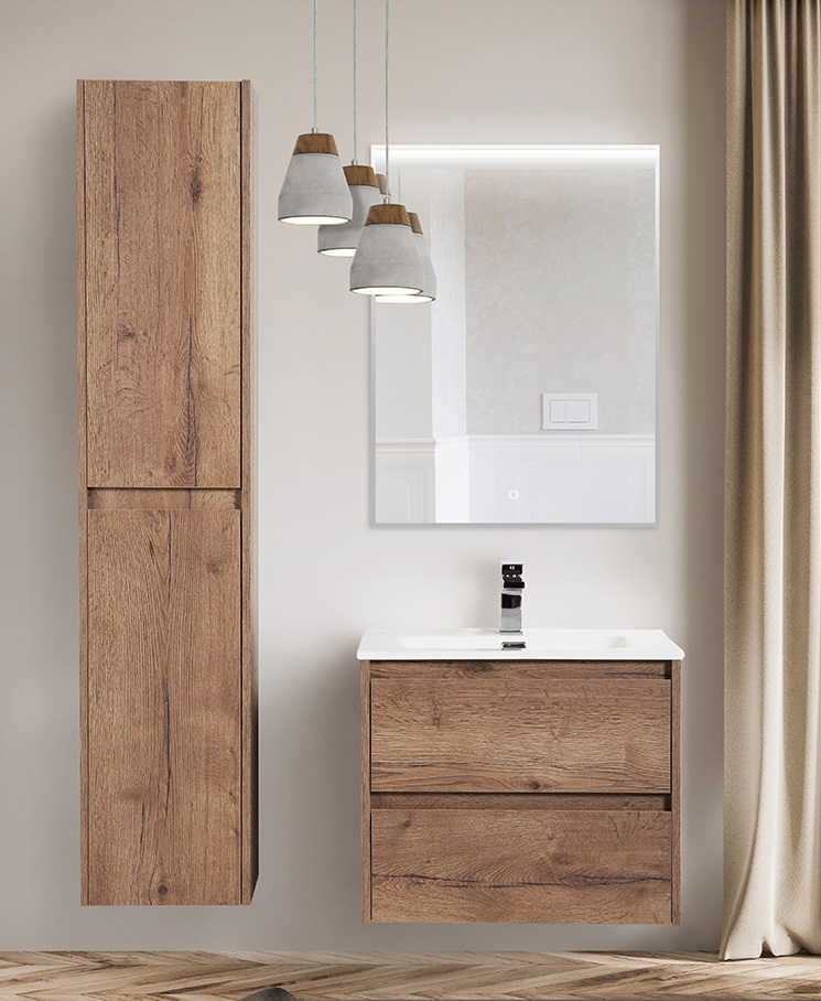 Тумба с умывальником BelBagno KRAFT-700-2C-SO-RT + BB700ETL