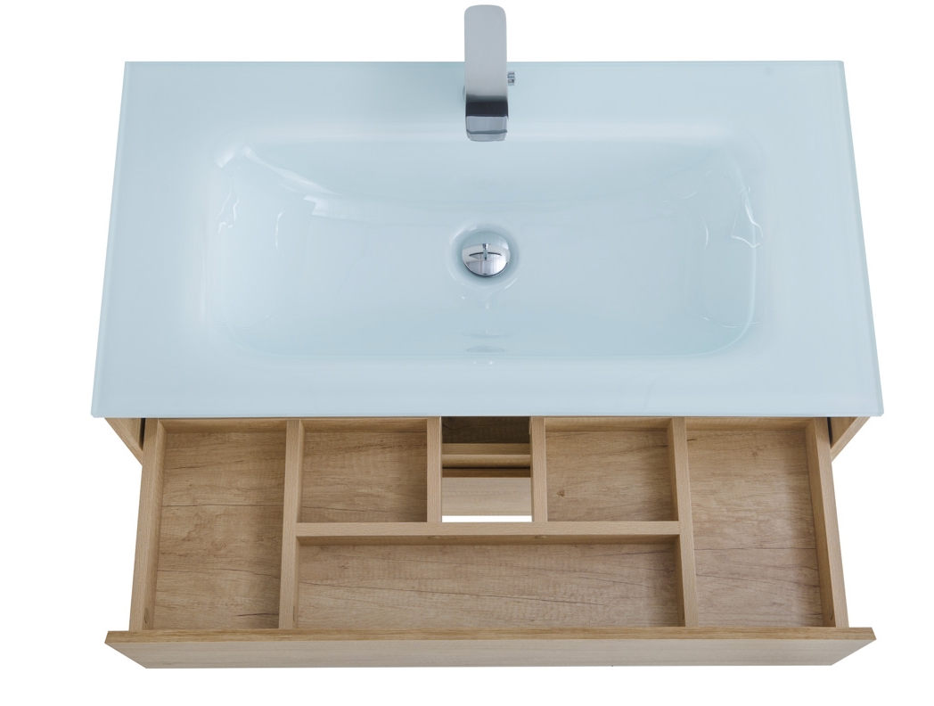 Тумба с умывальником BelBagno KRAFT-900-2C-SO-RNN + BB900ETL