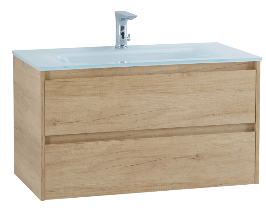 Тумба с умывальником BelBagno KRAFT-900-2C-SO-RNN + BB900ETL