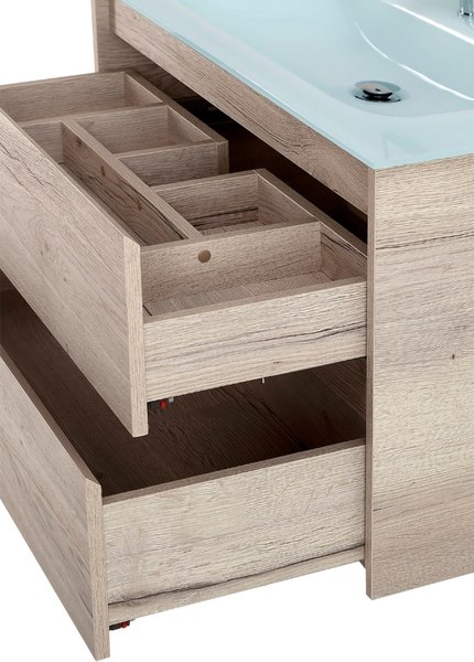 Купить Тумба с умывальником BelBagno Kraft-900-2C-SO-RGB + BB900ETL  