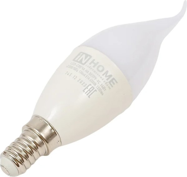 Лампа INhome LED-Свеча на ветру-VC / 4690612054377 