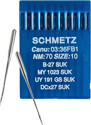 

Набор игл для промышленной швейной машины, DCx27 70 SUK Sch-10