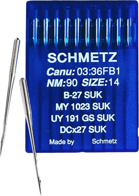 

Набор игл для промышленной швейной машины, DCx27 90 SUK Sch-10