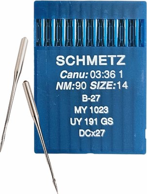 

Набор игл для промышленной швейной машины, DCx27 90 Sch-10
