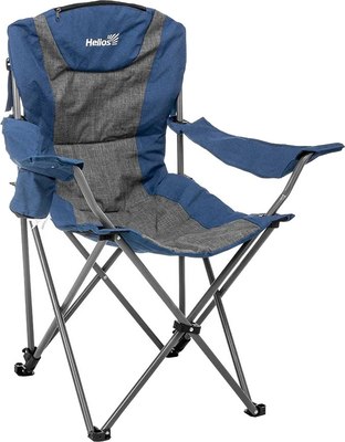 Кресло складное Helios HS-750-052-BG (синий/серый) - 