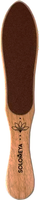 Терка для ног Solomeya Professional Wooden Foot 80/150 грит / 06-1139 - 