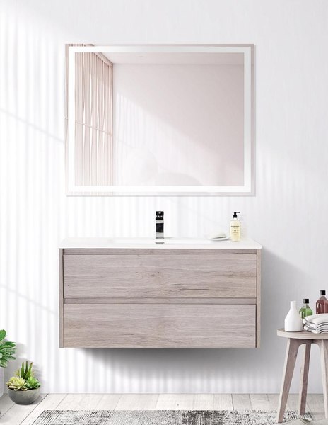 Тумба с умывальником BelBagno Kraft-1000-2C-SO-RGB + BB1000ETL