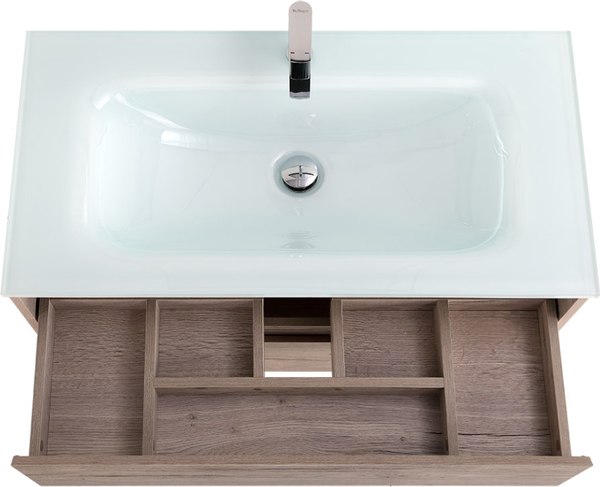 Тумба с умывальником BelBagno Kraft-1000-2C-SO-RGB + BB1000ETL