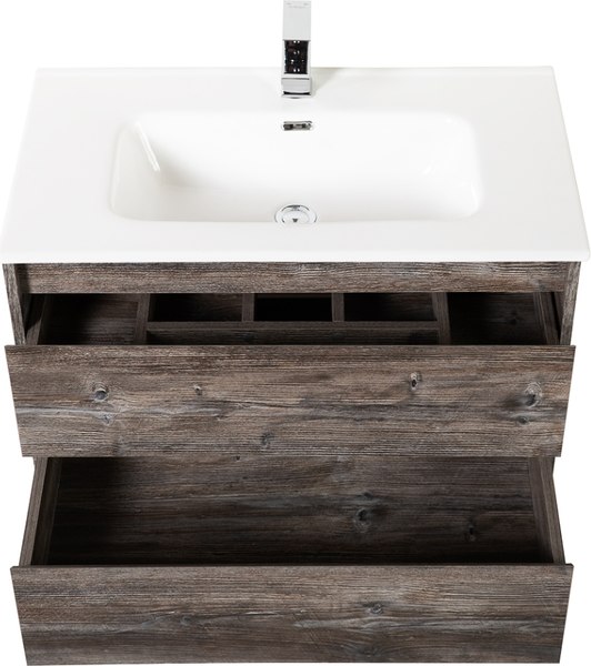 Купить Тумба с умывальником BelBagno Kraft-1000-2C-SO-PP + BB1000ETL в Минске
