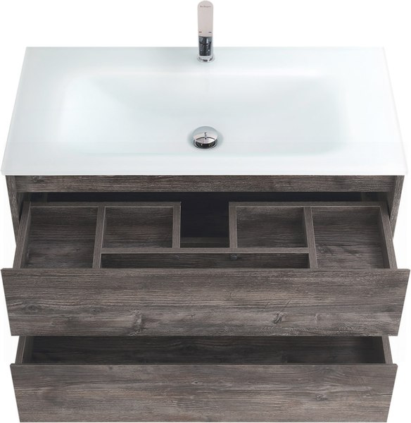 Купить Тумба с умывальником BelBagno Kraft-1000-2C-SO-PP + BB1000ETL в Минске