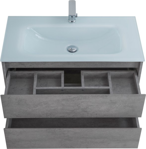 Тумба с умывальником BelBagno KRAFT-1000-2C-SO-CG + BB1000ETL