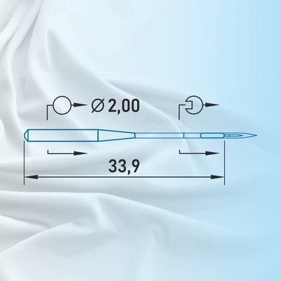 Набор игл для промышленной швейной машины Schmetz DPx5 130 Sch-10 (10шт, универсальные)