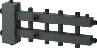 Гидравлический разделитель Стэн Горизонтальный с коллектором ГРК-5 до 70кВт - 