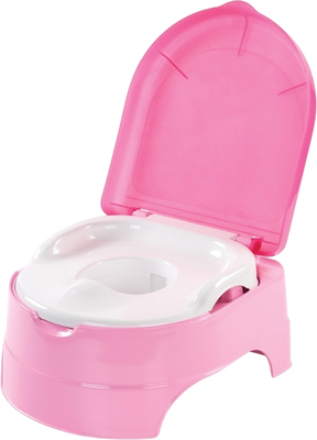 Детский горшок Summer My Fun Potty 11427 (с подножкой, розовый) -