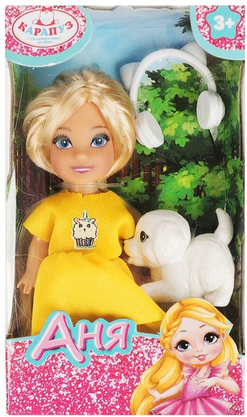 Кукла с аксессуарами Карапуз Аня / ANNA-PET3-BB