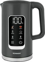 Электрочайник Sonnen KT-8723G / 454690 (серый) - 