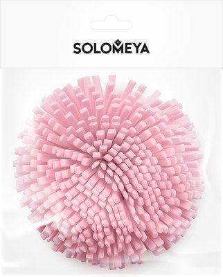 Губка для тела Solomeya Bath Sponge / 06-976 (розовый)