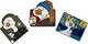 Набор значков Meshu Ducks and art / MS_60348 (3шт) - 