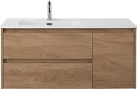 Тумба с умывальником BelBagno KRAFT-1000-2C-1A-SO-RNN-L + BB1000ETL-R - 