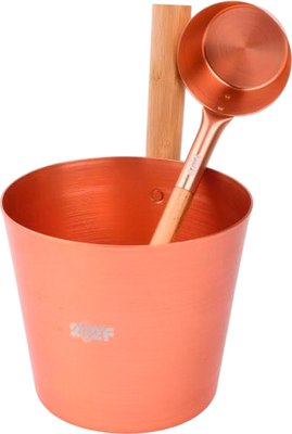 

Набор для бани, OXY-M Copper-2 ушат 5л + черпак 33см / DW03242