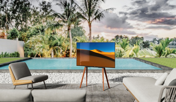 Изображение товара Стойка для ТВ/аппаратуры Cactus CS-ST3644BKWN (черный/орех)